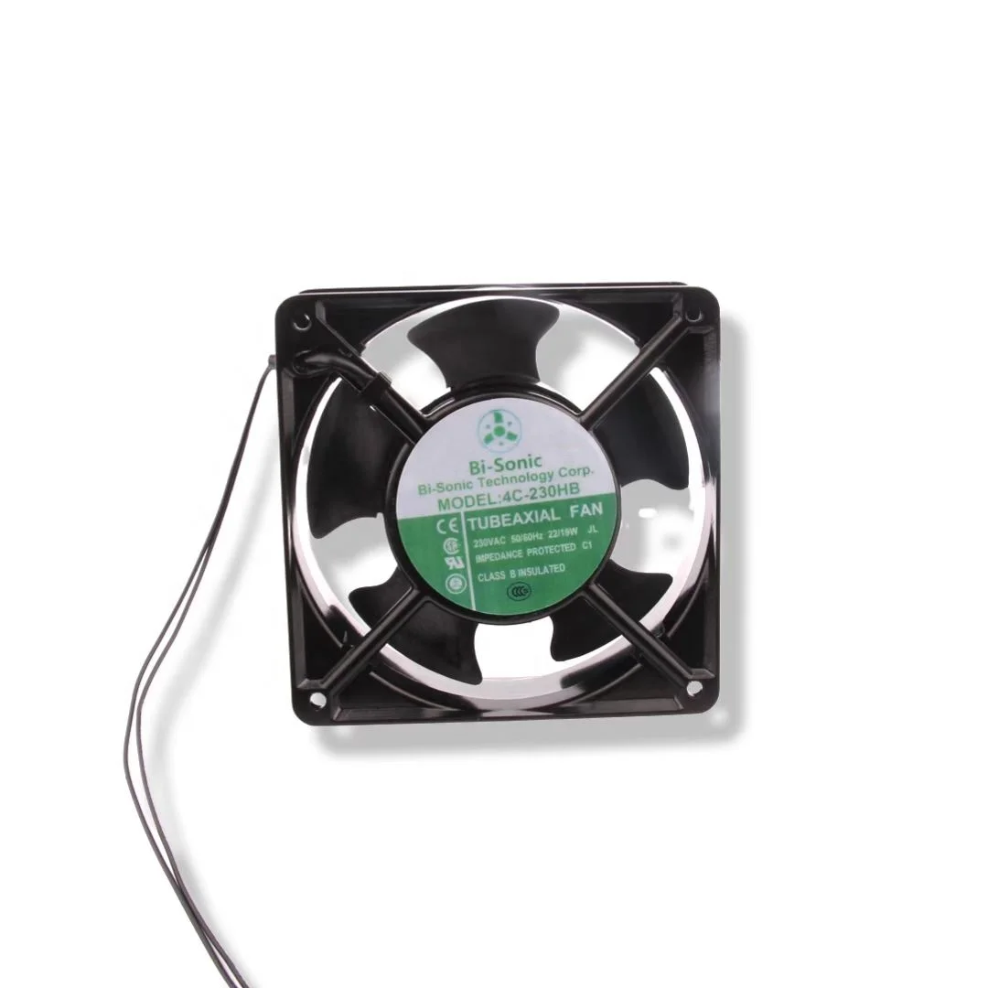 4C-230HB High Performance Tubeaxial Fan AC 230V Cooling Fan 50-60 Hz Impedance Protected