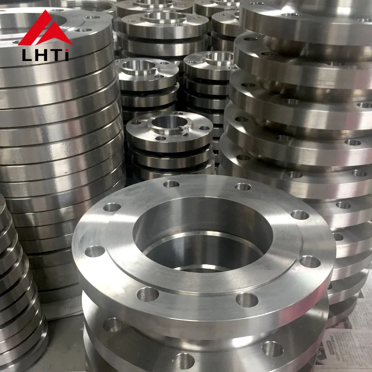 ASME JIS EN Titanium Flange GR1 GR5 BL SW WN PL Flange Corrosion resistance