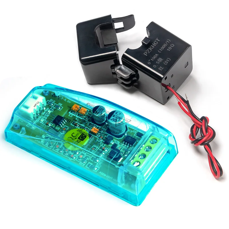 Peacefair PZEM004T 100A TTL Smart Electric Energy Meter Single Phase Modbus Volt Current Meter Open CT Open Source Kwh Meter
