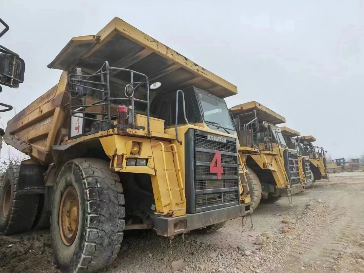 Komatsu HD465-7R 55 Ton Mining Dump Truck - High Power Heavy