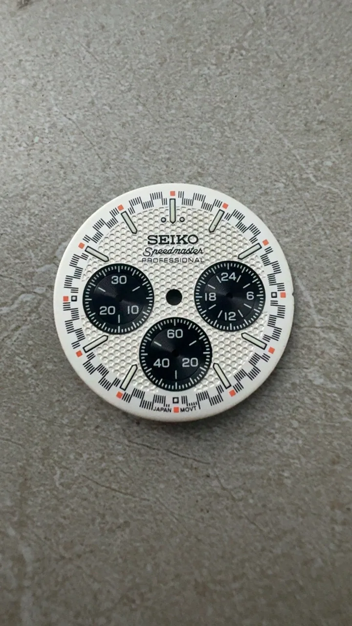 Seiko Watch Modification - Honeycomb Dial 32.6MM Double Scale
