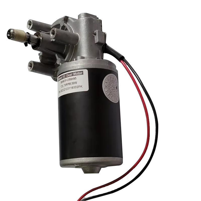 Wiper Motor 24 V 12V DC Electric Worm Gear Motor - 50W High Torque, 35-50 RPM, Right Angle, Reversible Vacuum Wiper Motors - Foto 13
