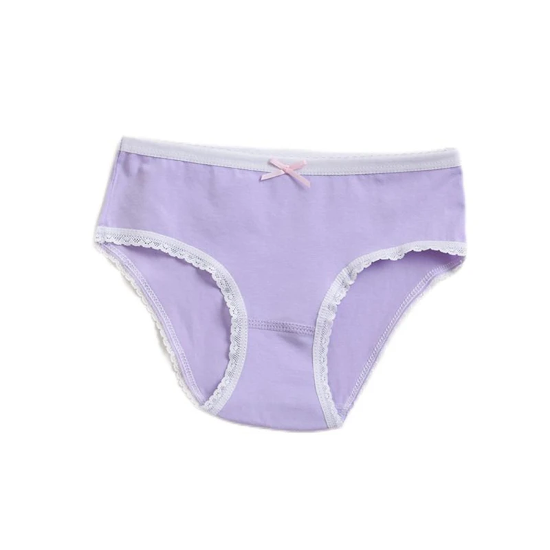 GOTS Manufacturer Hot Selling Children Underwear Kids Girls Briefs Customized Cotton Panties Underwear Kids Girls