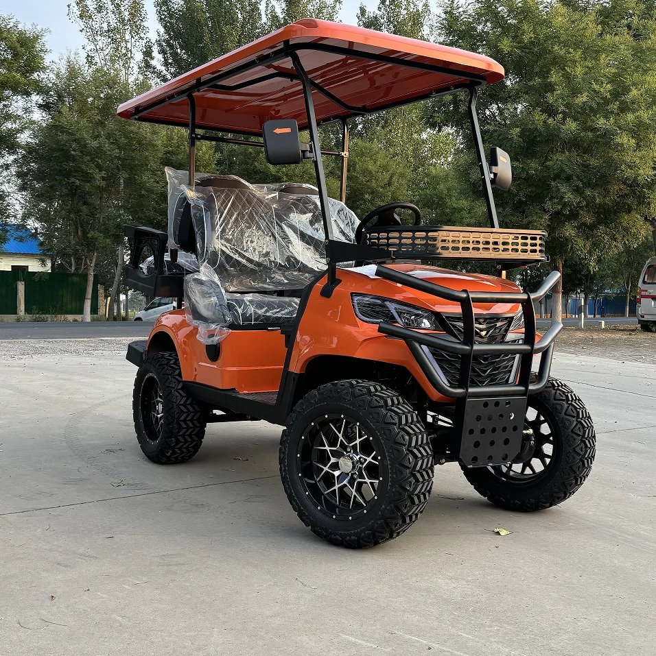 WELIFTRICH 5 Seater 6 Seater 6 Passenger Golf Cart 4 Wheel Electric Golf Cart Optional off Road