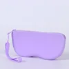 Purple (silicone zipper glasses bag)