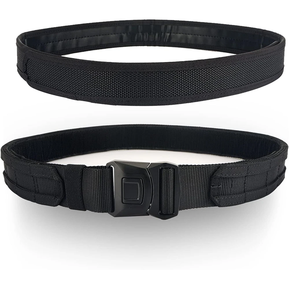 Durable Wear-resistant Lightweight Sports Tactical Belt Adjustable Training Quick Release Nylon Belt