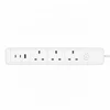 3 UK sockets + 1 USB + 2 Type-C 18W (with 1.8m power cord)