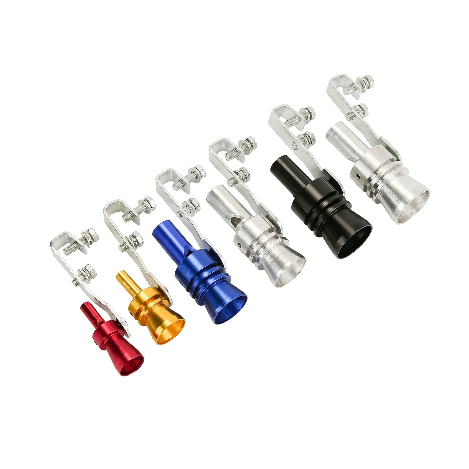 Universal Racecar Blowoff Valve Whistle Turbo Sound Exhaust Muffler