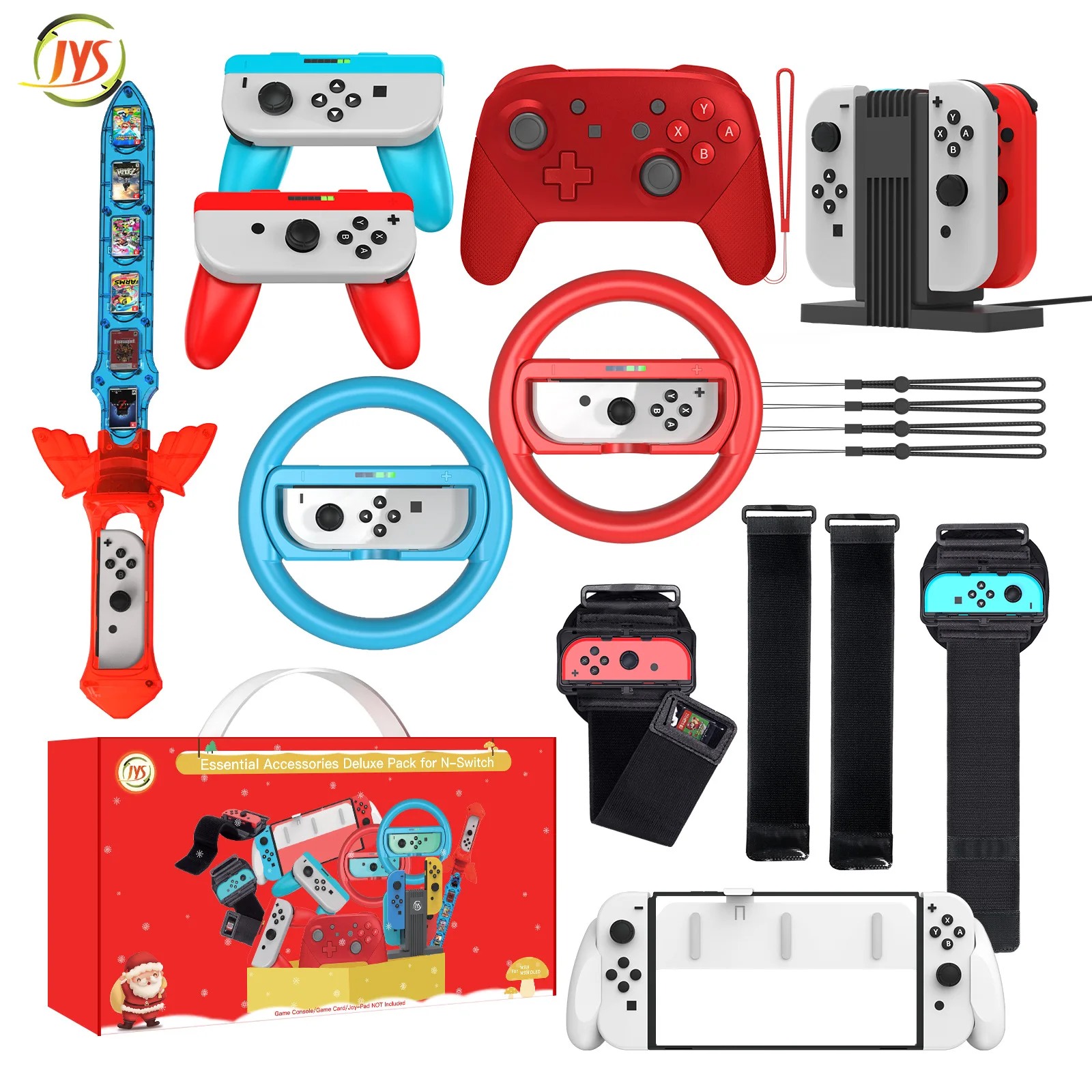 JYS-NS246 10 in 1 Gaming Set for Nintendo Switch Accessories