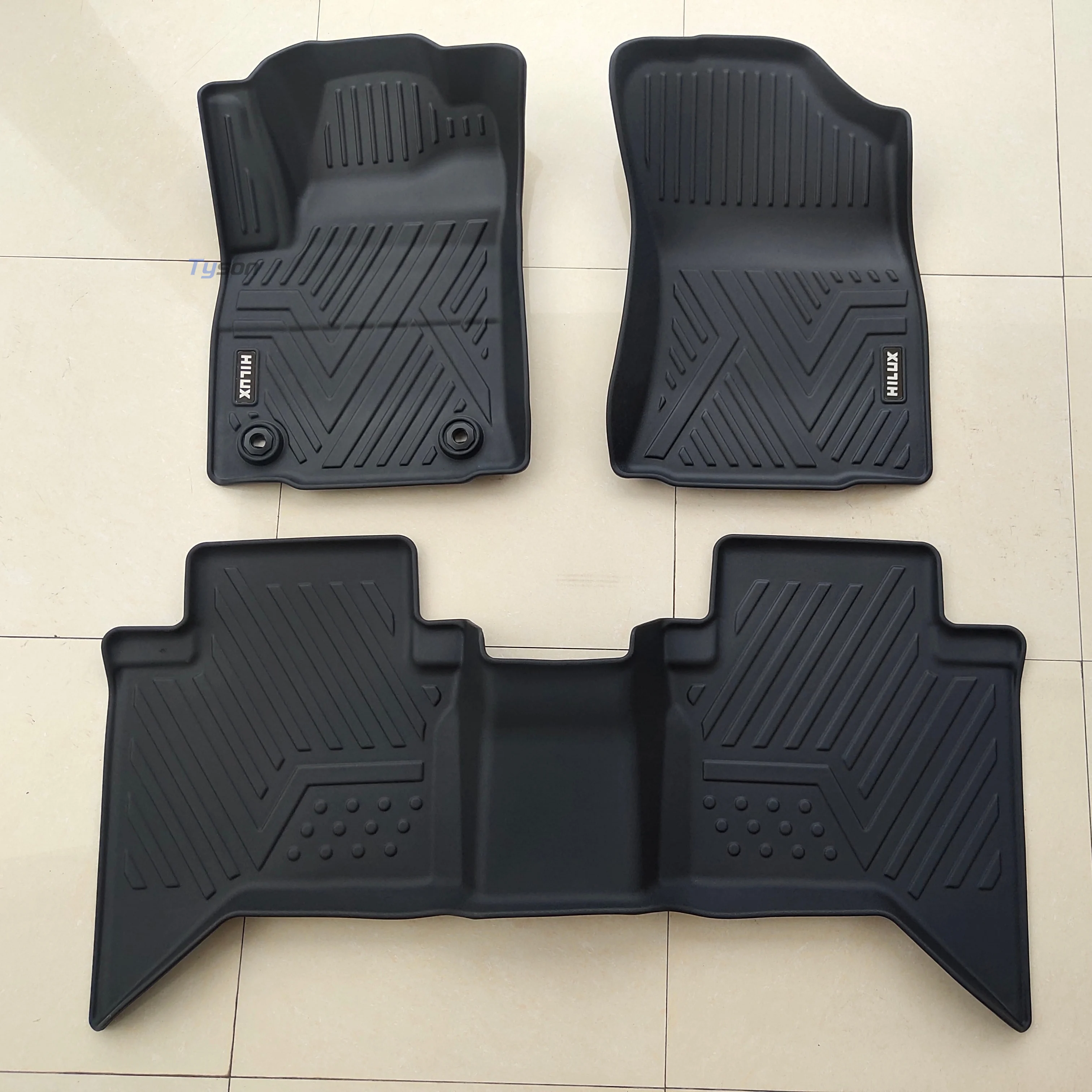 Auto Part Luxury Anti Slip Rubber Universal Deep Dish Matting