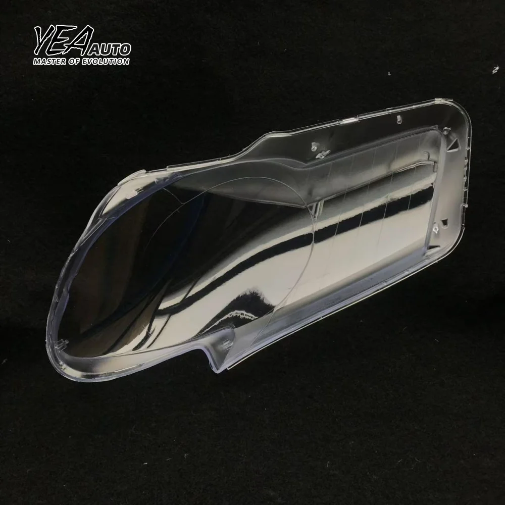 product car headlight glass lampshade cover lens for vw volkswagon touran 2008 2009 2010 head light lens cover-5