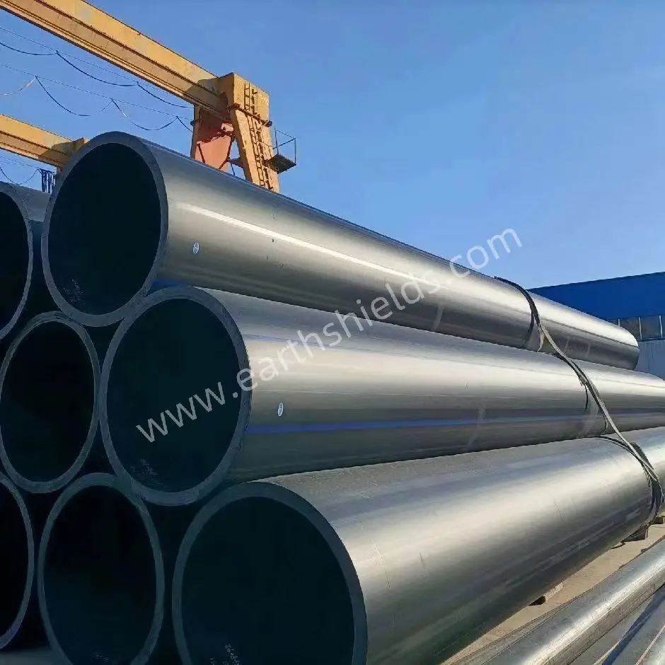 China Factory High Density HDPE PE100 Large Diameter Polyethylene Pipe for Water Supply