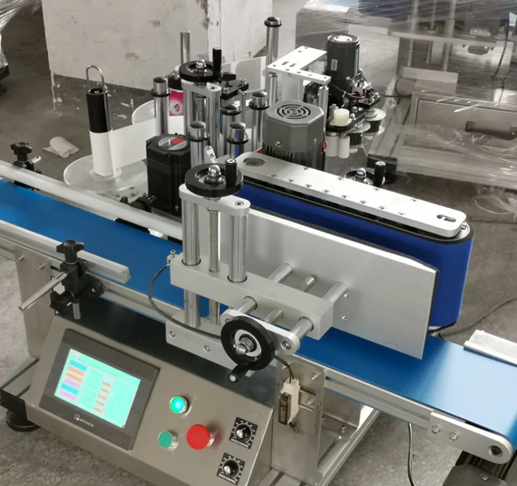 Desktop Cosmetics China Round Jar Labeling Machine