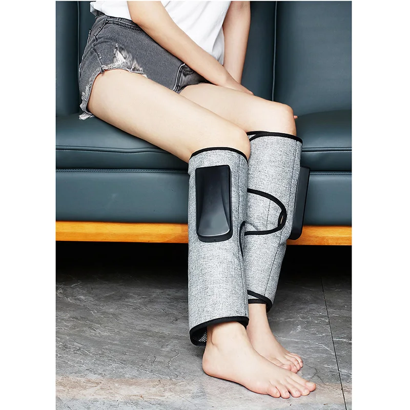 Wireless Pneumatic Leg Compression Massager for Relieving Muscle Soreness