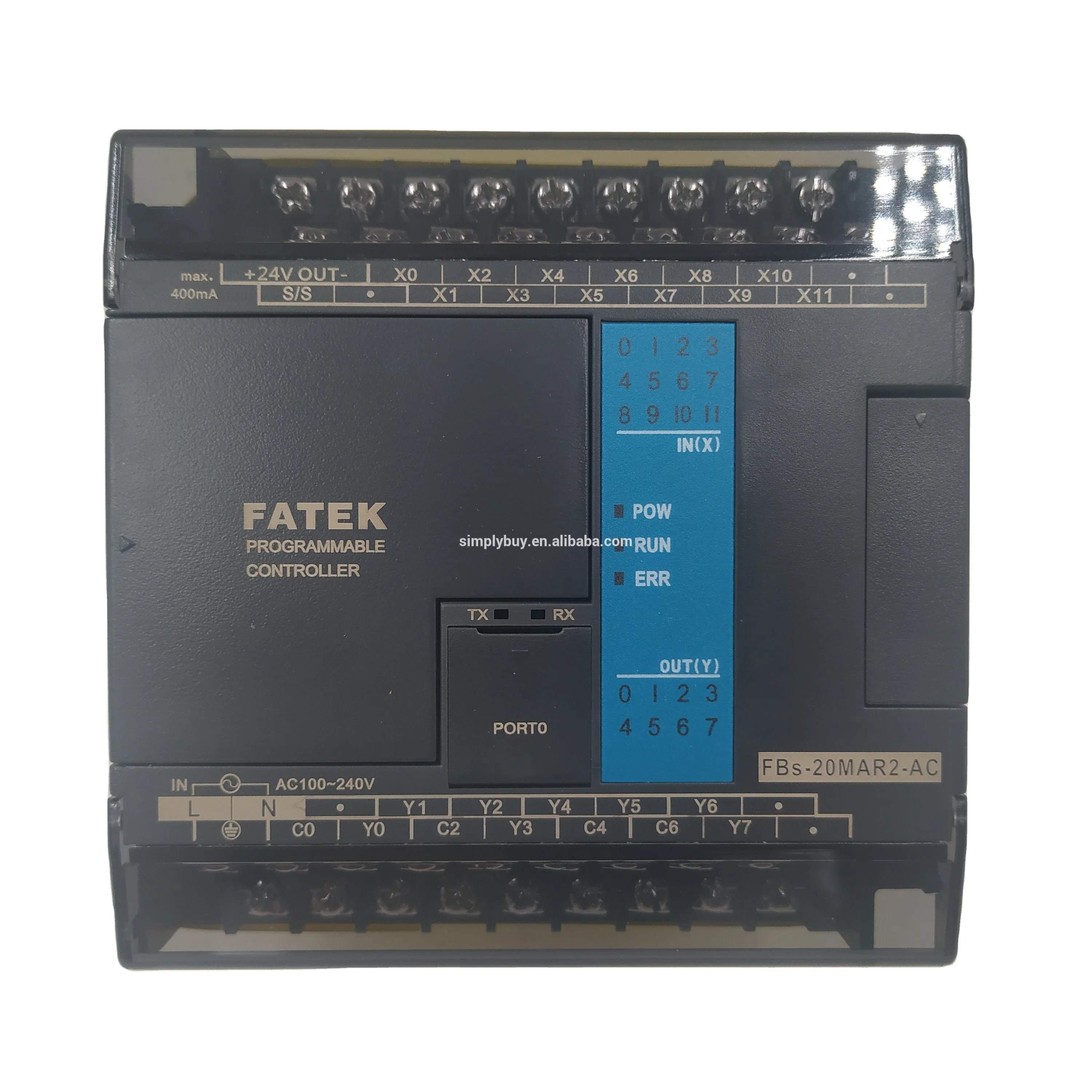 Fatek FBs - Cutting Edge PLC    Series   Programmable Logic Controller (PLC)  MA Type Host FBs-60MAR2-AC