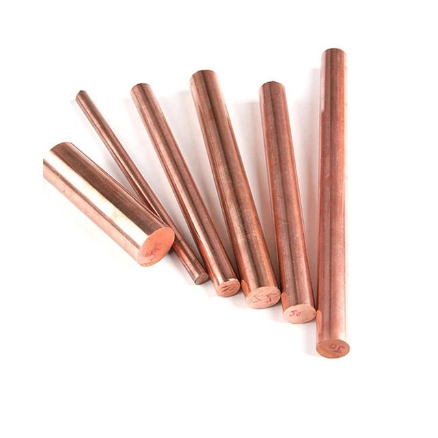 T2 C11000 Pure Copper Round Bar/Rod for Electrochemical/Electroplating