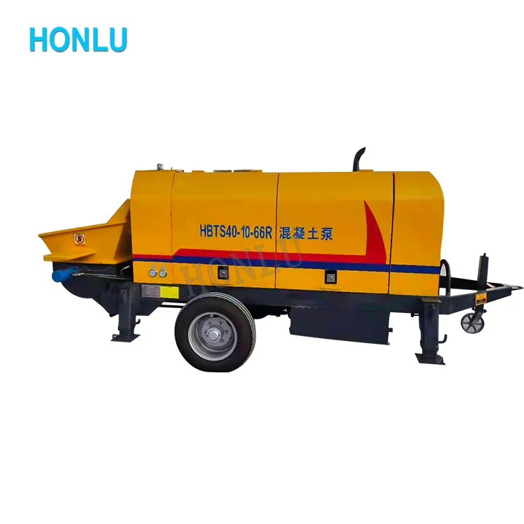 Хорошая цена б/у Sany трейлер стационарный бетононасос для
