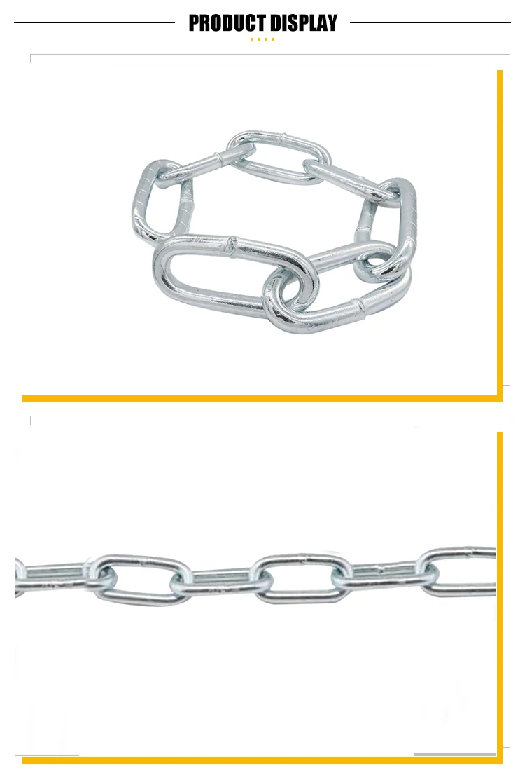 Factory Supply Hot Selling Din 5685 A/c Galvanized Short /long Link ...