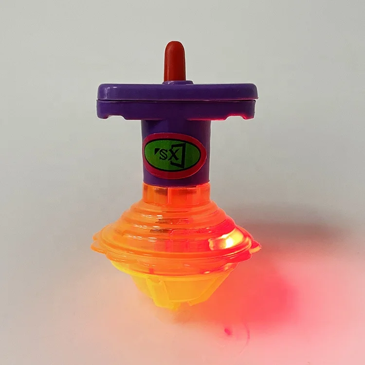 Гироскопический вращающийся верх с подсветкой в упаковке