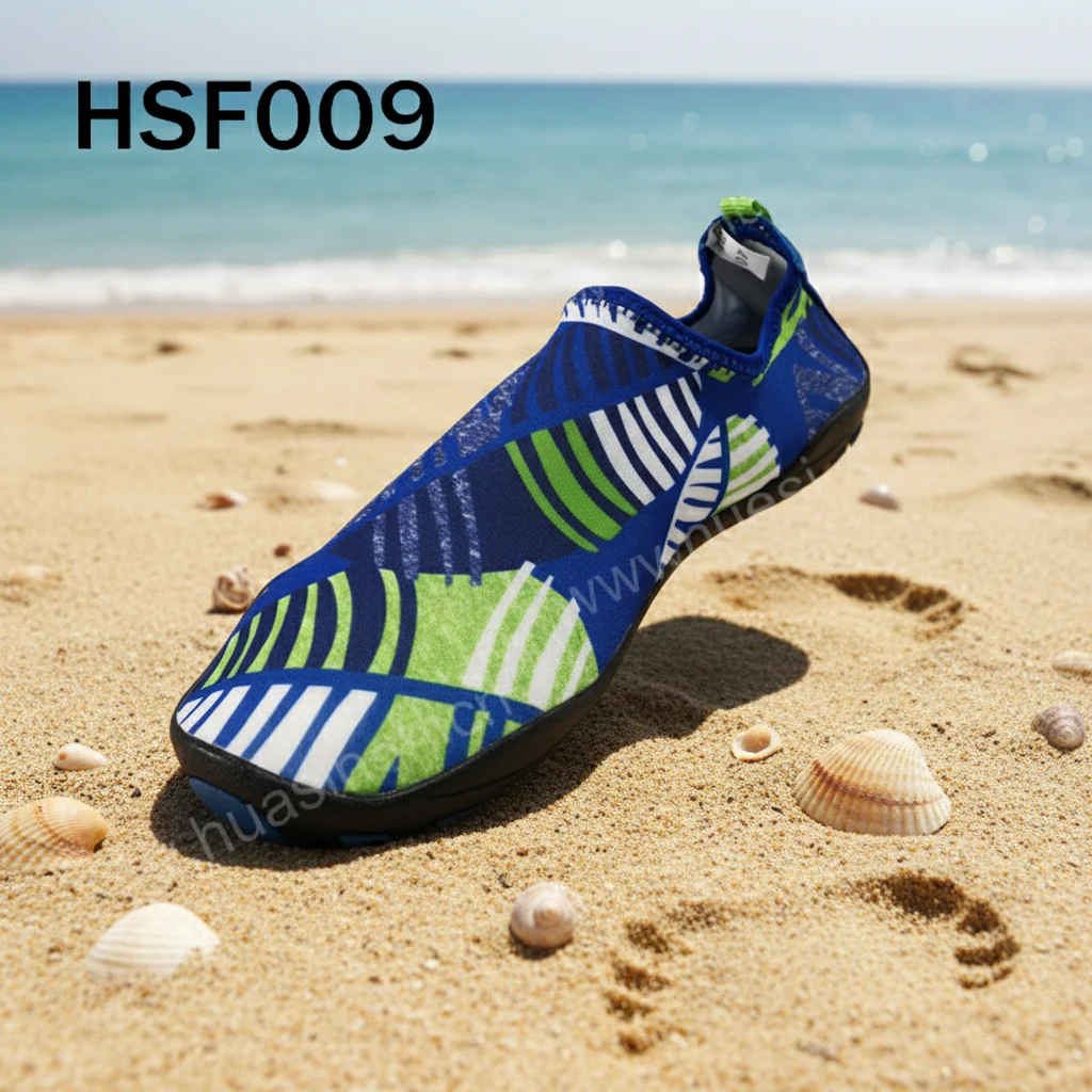 ZYF,surf Diving Quick Drying Fabric Men Blue Swimming Shoes Stream Trekking Prevent Slipping Rubber Sole Water Shoes HSF009