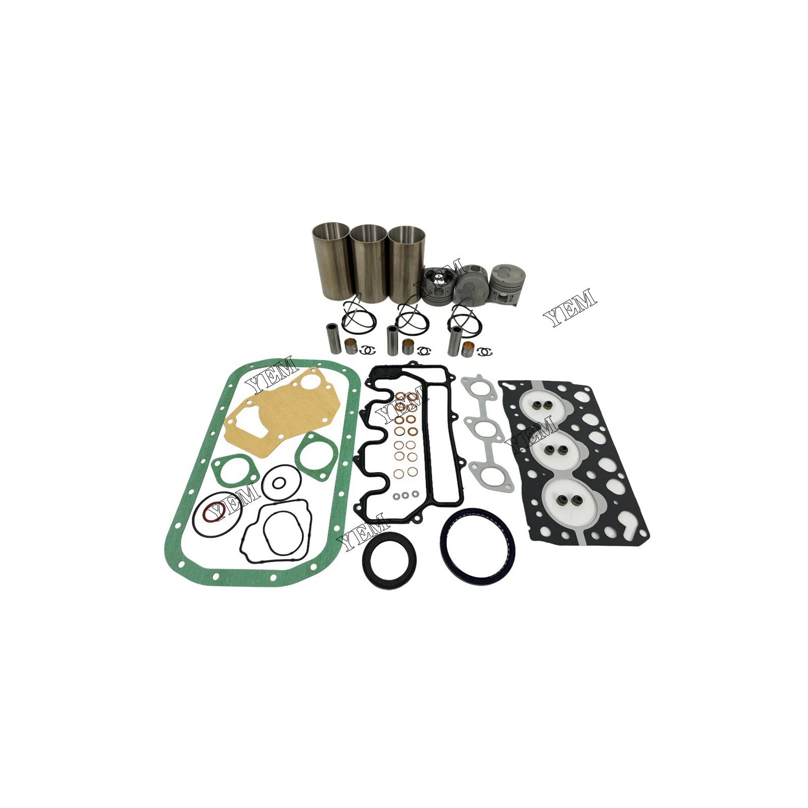 3LA1 Cylinder Liner Kit With Gasket Set 8-97176889-0 for Isuzu China Engine Parts Supplier