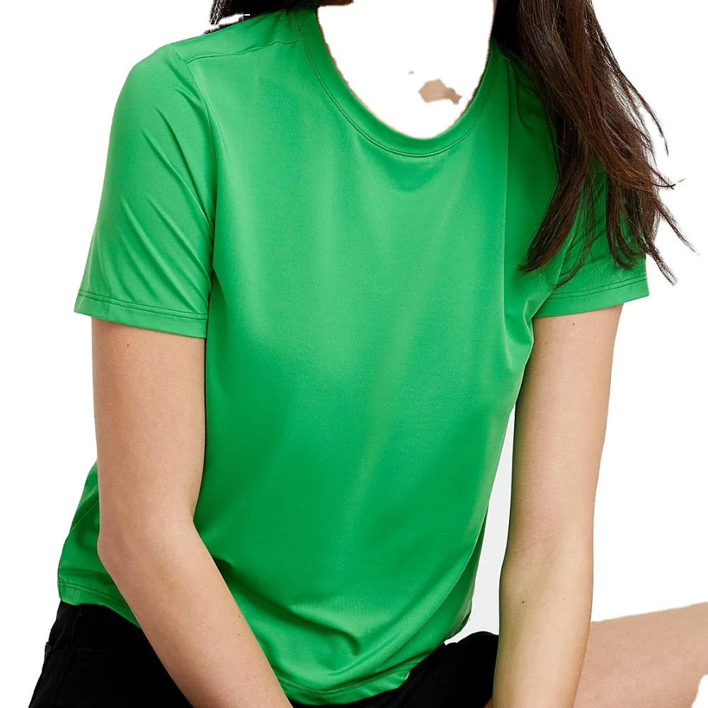 Round Neck Cotton Jersey Custom T Shirt Dry T Shirt|