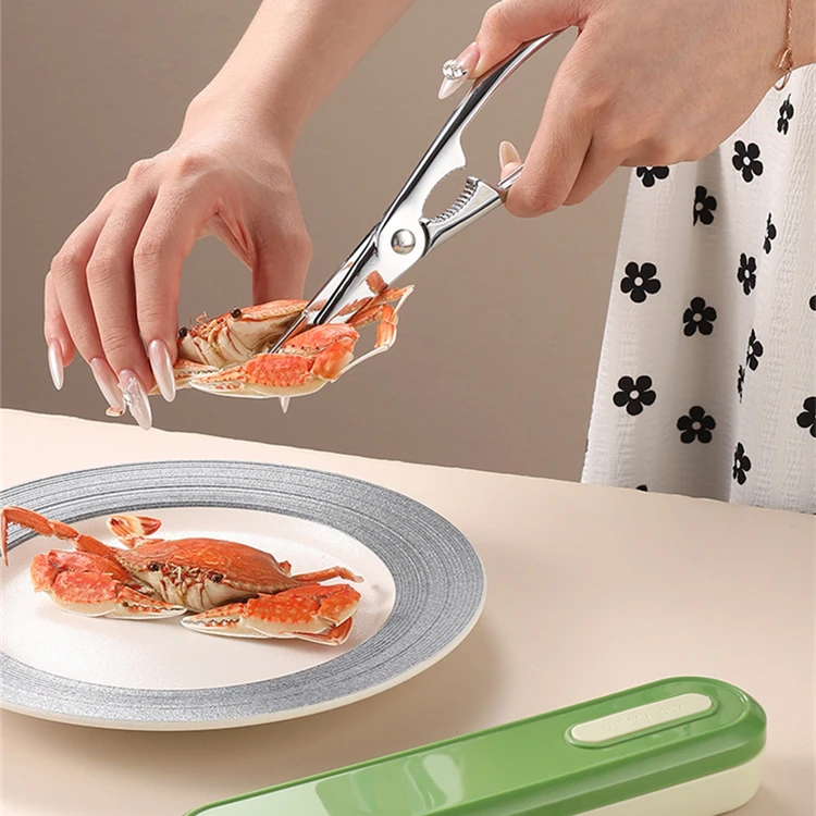 Посуда для морепродуктов ножницы моллюсков крекер орехов крекеры крабовых ножек и набор медиаток Крабовые инструменты