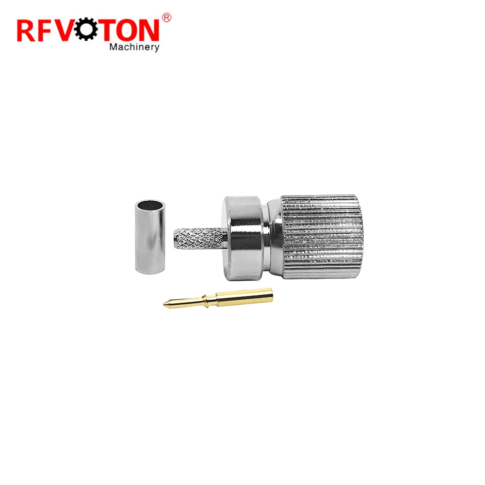 Factory 1.6-5.6 Male Plug for 1.6/5.6 L9 FLex3 Cable  Rf Coaxial Connector Converter Connecteur Connectors (rf) in Stock ROHS