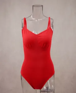 New MemorieSea Body Suits Tight Fitting Women's Shapewear, Deep V-neck Slim Shoulder Strap Jumpsuit