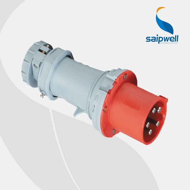 Generator Use Waterproof IP44 63 Amp 400v Industrial Plug and Socket
