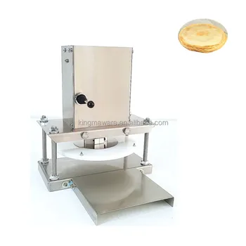 Good Quality Sheeter Pressing Commercial Electric 22CM diameter Roti Pancake Tortilla Pizza Dough Press Machine