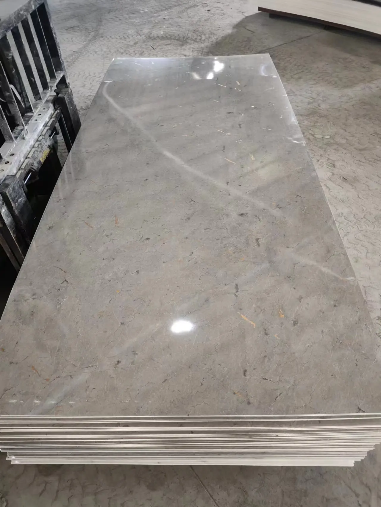 High Quality 4x8 Flexible PVC UV Marble Sheet for Indoor Pakistan Decorative Wall Panels