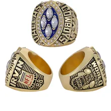 Custom 1993 Dallas Cowboys NFL Championship Ring Eco-friendly Alloy Men's Jewelry Ring Wholesale Custom Wooden Box