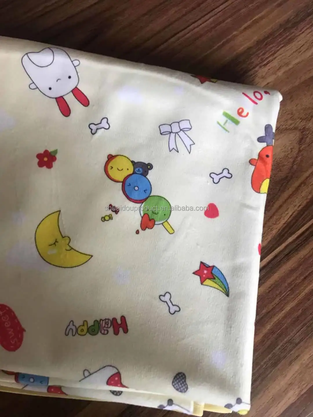 Double Faced Crystal Velvet Baby Urine Pads Washable And Breathable Urineproof Baby Changing