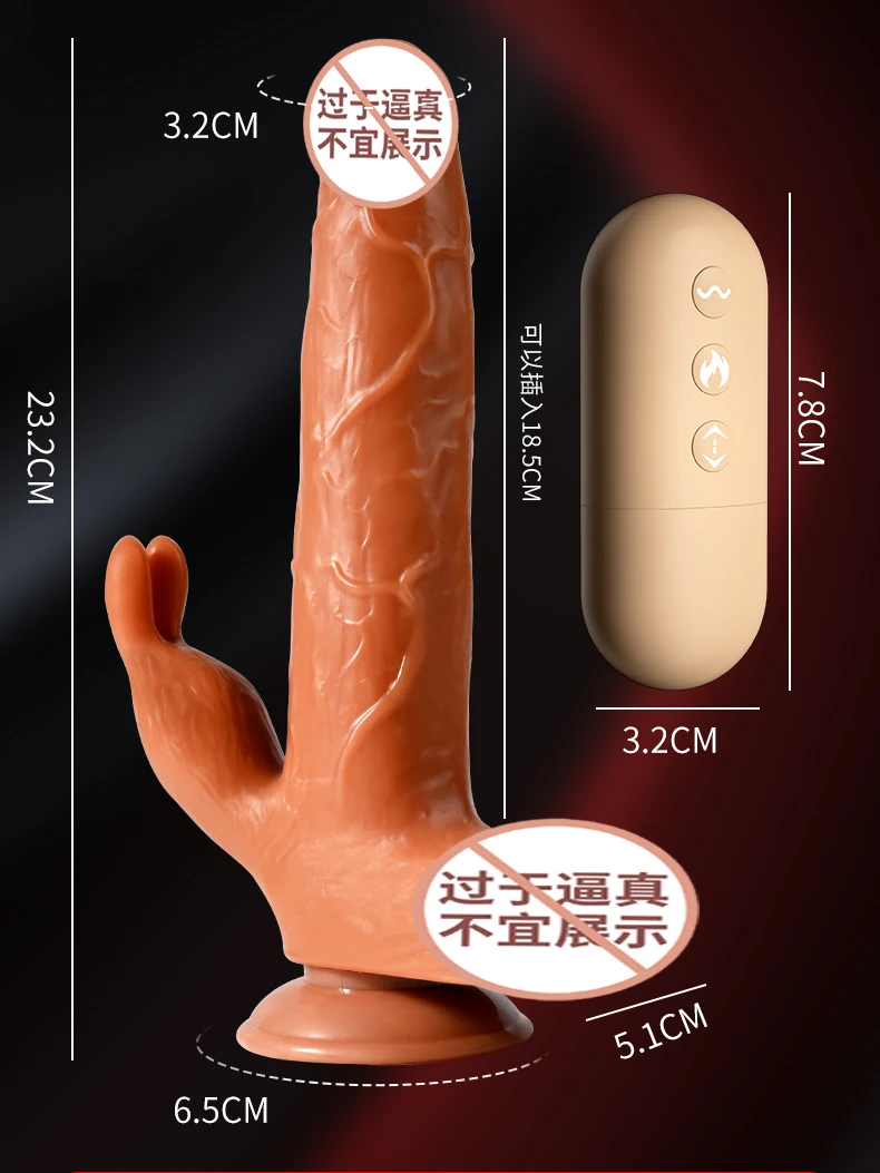 IPX4 waterproof rated rabbit vibrator demonstration