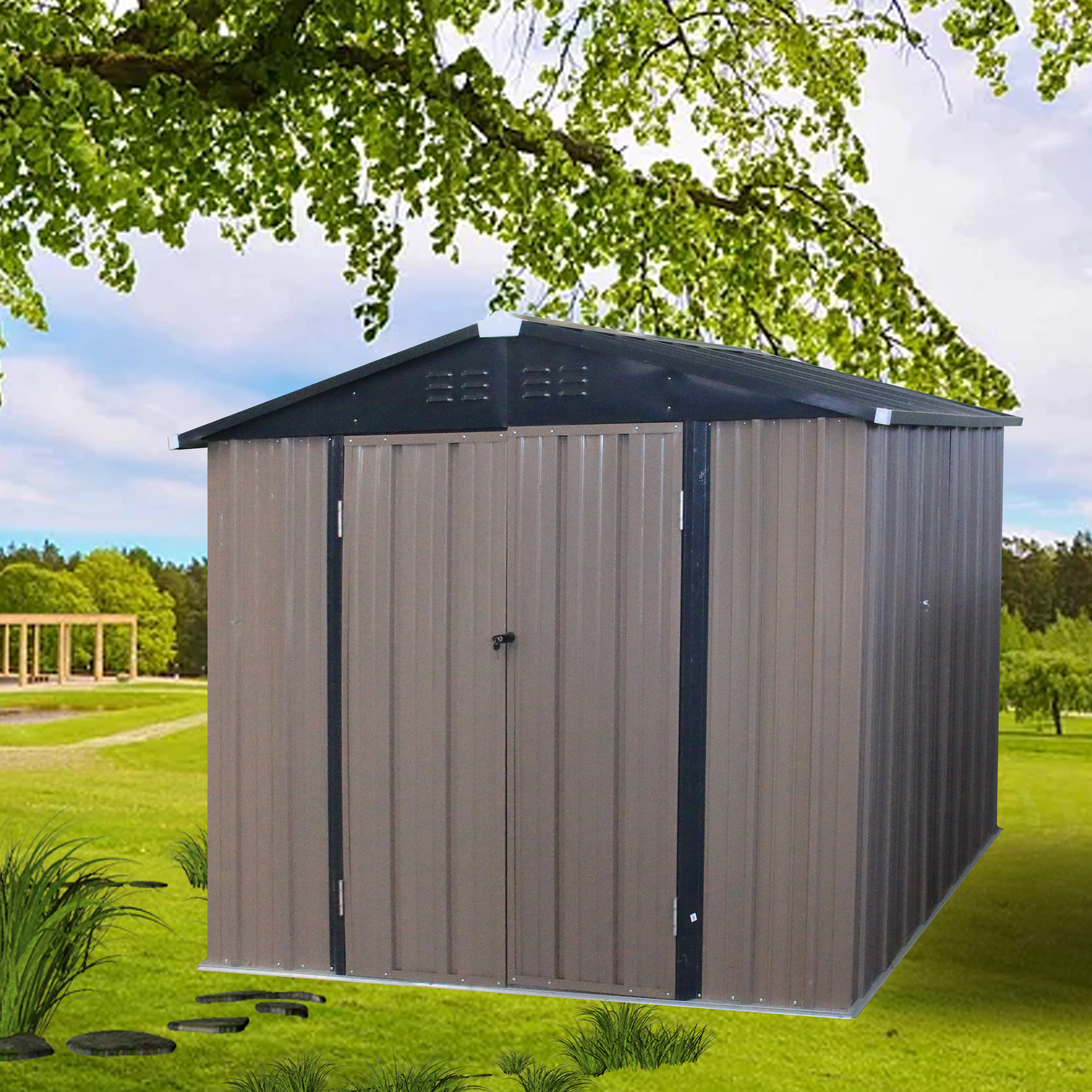 Garden Shed Flat 4ft X 6ft Outdoor Storage Buy Garden Shed Outdoor Storage Garden Storage Product On Alibaba Com