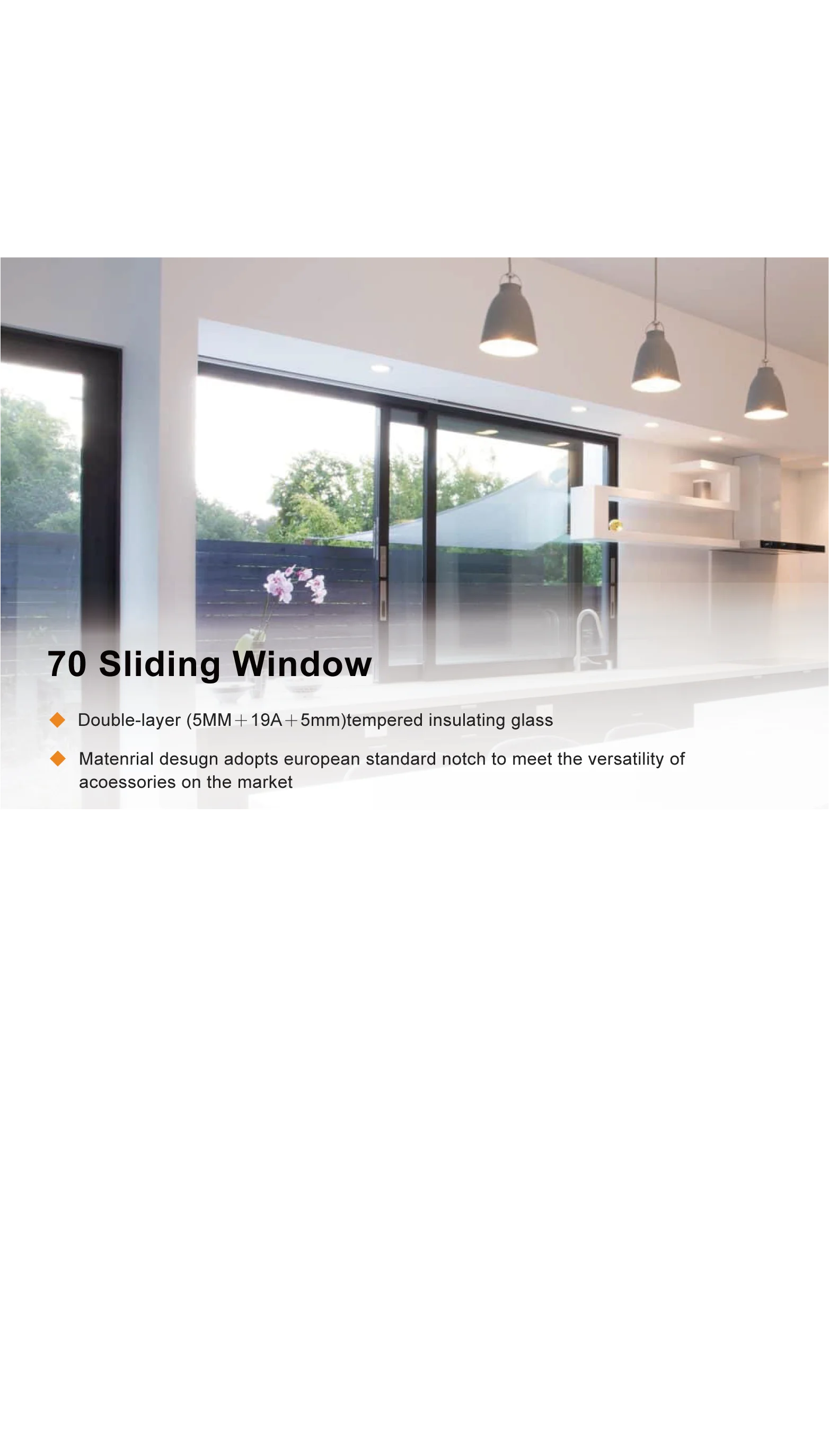 Wanjia Aluminum Energy Efficient Design Sliding Windows Slide Smoothly ...