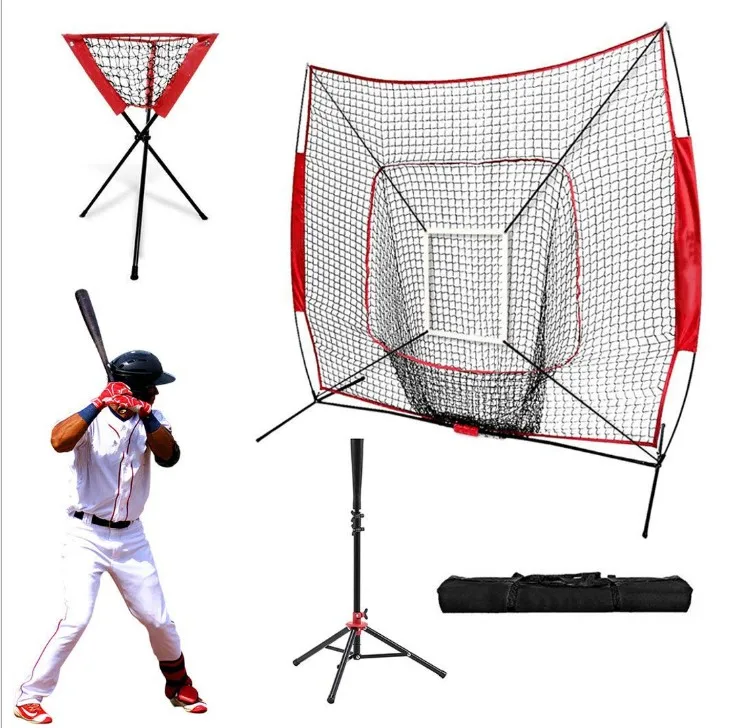 Бейсбольная сетка для тренировки софтбола 7 '* 7', сетка для бейсбола для продажи