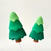 green pine tree 2pc