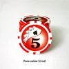 Valeur nominale 5 rouge