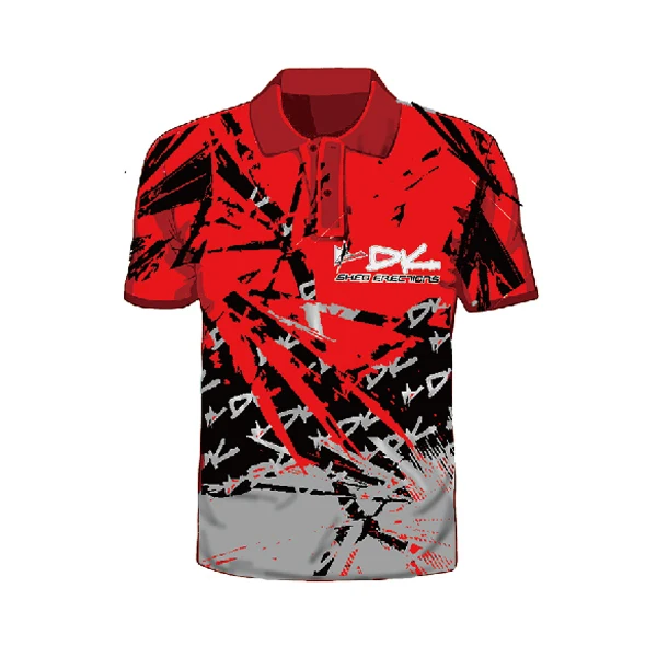 Custom Sublimation Custom Racing Pit Crew Polo Shirt Wholesale