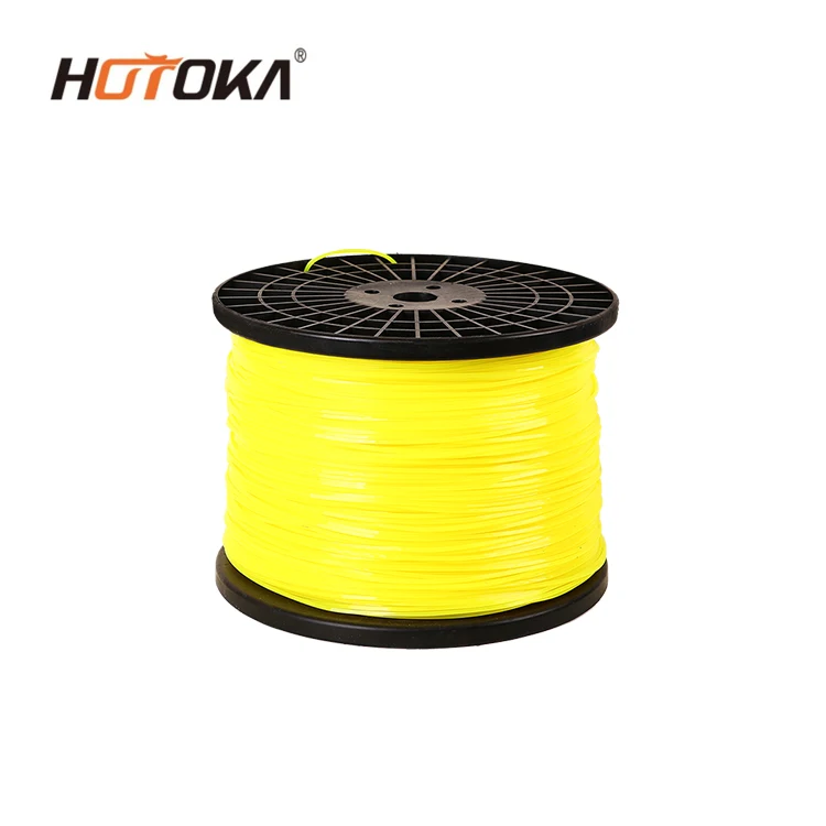 Оптовая продажа, замена на заказ, цветная струна для стрижки травы, 2,4 мм, нейлоновая Головка триммера