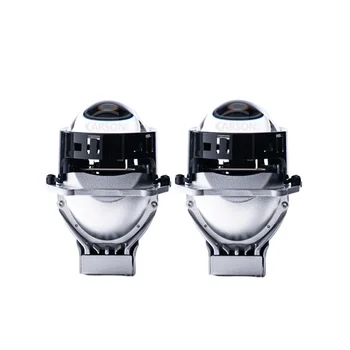 Carson CS1 High Power 12V Bi LED Projector Lens With 2 Reflectors kia stinger 6000K Car Decoration Accessories peugeot 307