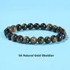 Gold obsidian