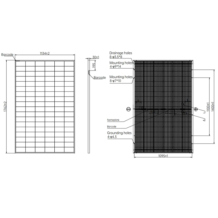 Aiko Neostar 3S+54 A-MCE54Db 460-490W Aiko Solar Panel 460W 465W