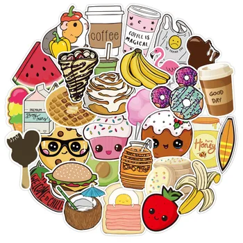 Kawaii Junk Food Stickers