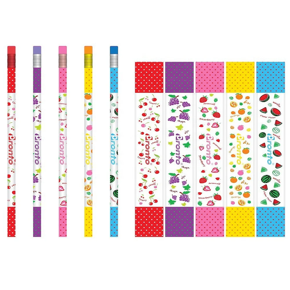 Custom Printing Heat Sensitive PVC Shrink Wrap Label for Pen/Pencil