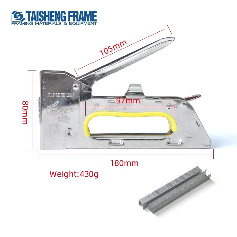TS D12B 1008F JINSHUN Manual Staple Nailer Good Quality Staple Driver Frame Accessories