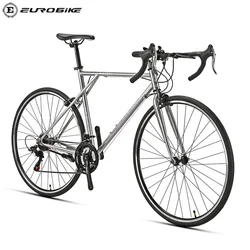 Wholesale Cheap road bike frame Eurobike XC560 steel gravel bicycle light weight stock bike ready to ship 21 speed 700C racing