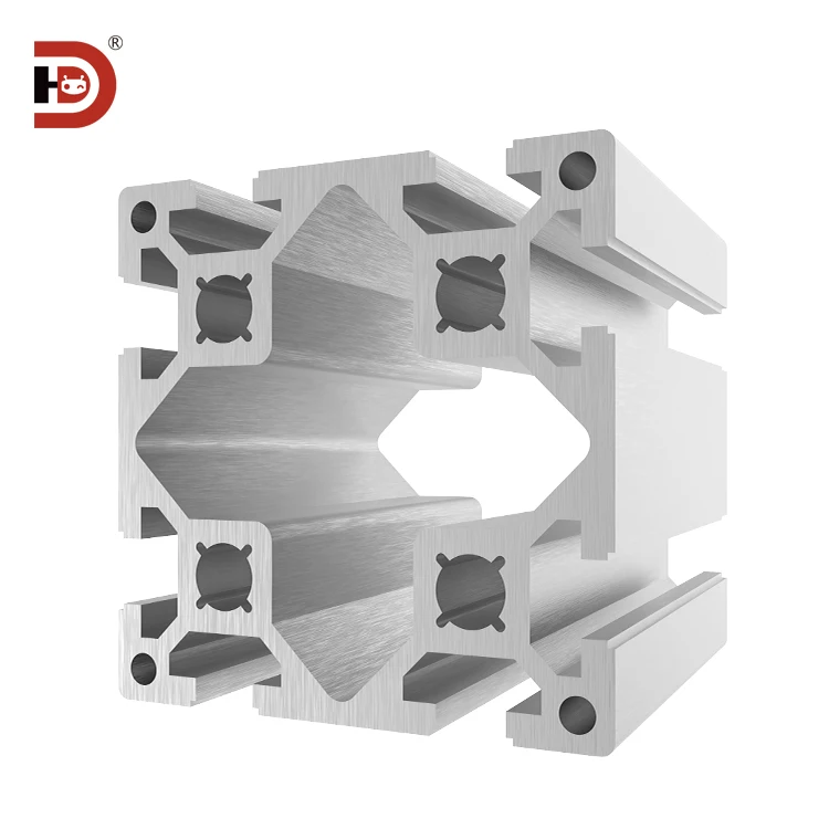 8080 Industrial Aluminum Extruded Profile 8080W Heavy Duty Aluminum Alloy Frame Customized Processing